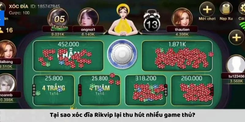 Xóc đĩa rikvip